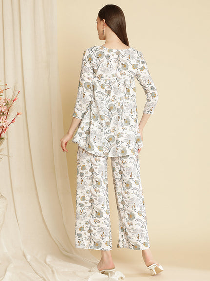 2pc. Maternity Floral Matching Set