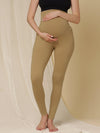 Cotton Maternity Leggings- Golden