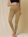 Cotton Maternity Leggings- Golden