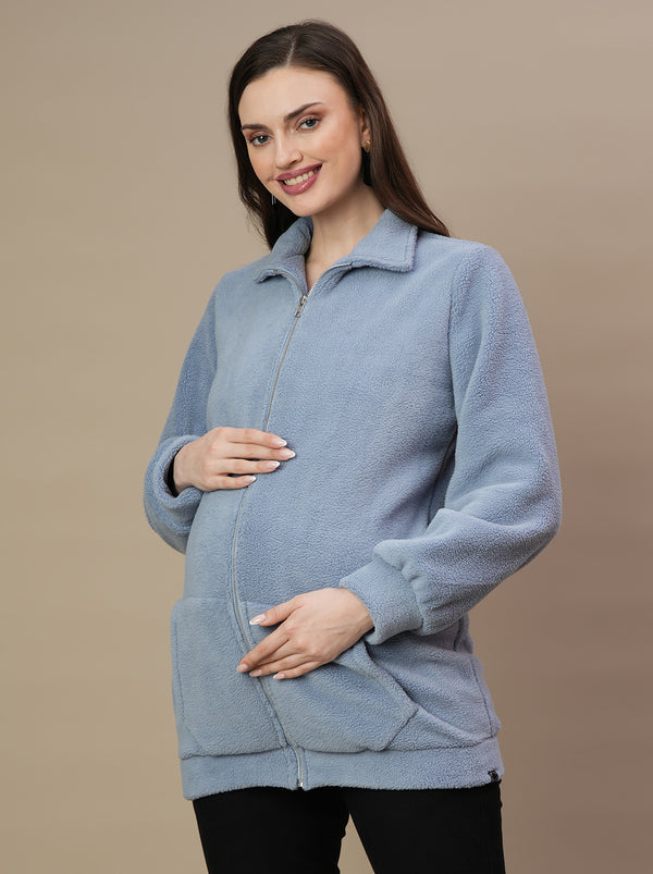 Maternity Fur Jacket