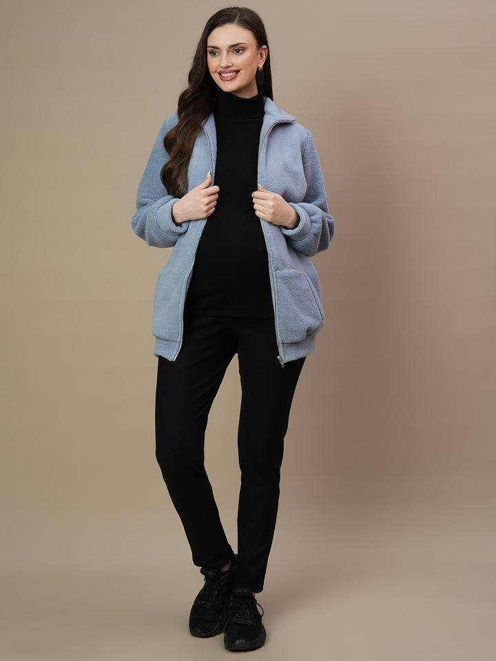 Maternity Fur Jacket