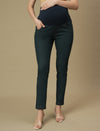 Maternity Green Slim Fit Jeans