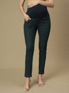 Maternity Green Slim Fit Jeans