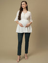 Maternity Green Slim Fit Jeans