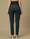 Maternity Green Straight Leg Jeans