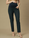 Maternity Green Straight Leg Jeans