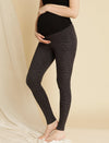 Maternity Grey Printed Leggings