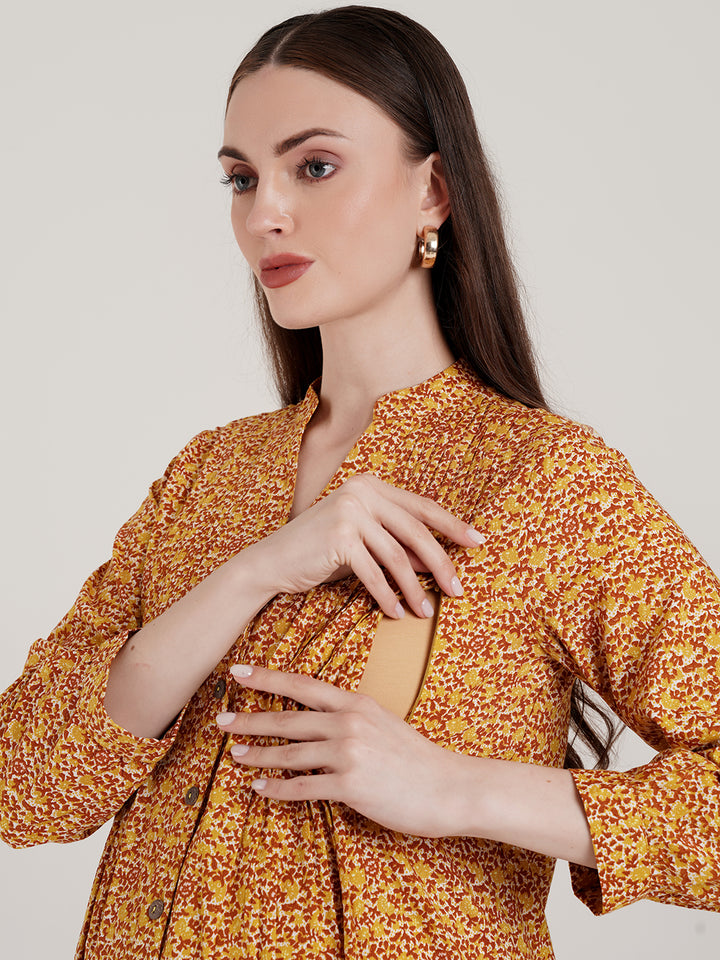 Maternity Henley Shirt