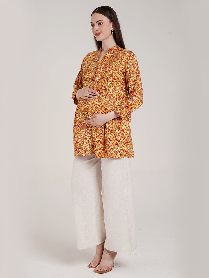 Maternity Henley Shirt