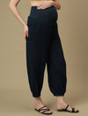 Maternity Jogger Pants- Blue