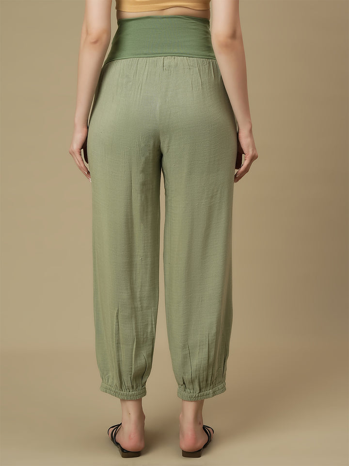 Maternity Jogger Pants- Green