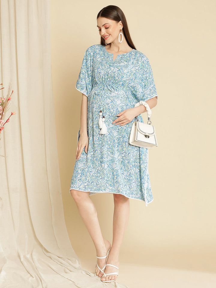 Maternity Knee Length Kaftan