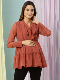 Nursing Knotted Top