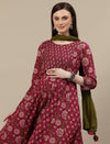 3pc. Cotton Maternity Party Wear Kurta Set