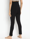 Maternity Winter Leggings (French Terry Lined) - Black