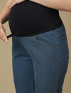 Maternity Light Blue Bootcut Jeans