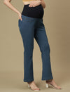 Maternity Light Blue Bootcut Jeans
