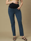Maternity Light Blue Straight Leg Jeans