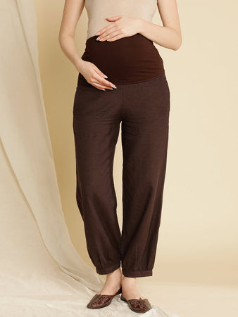 Buy Maternity Linen Pants