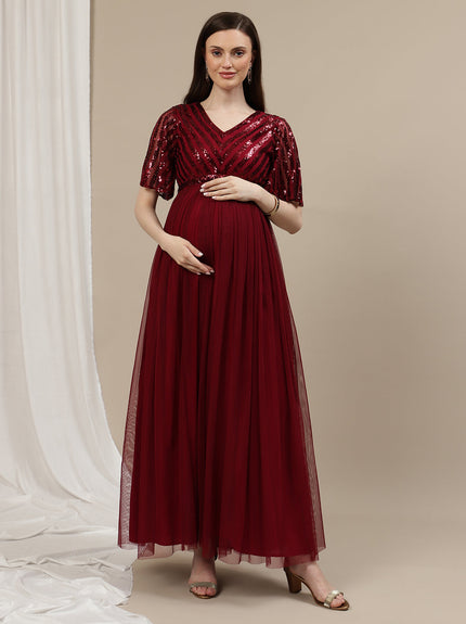 Maternity Party Wear Gown