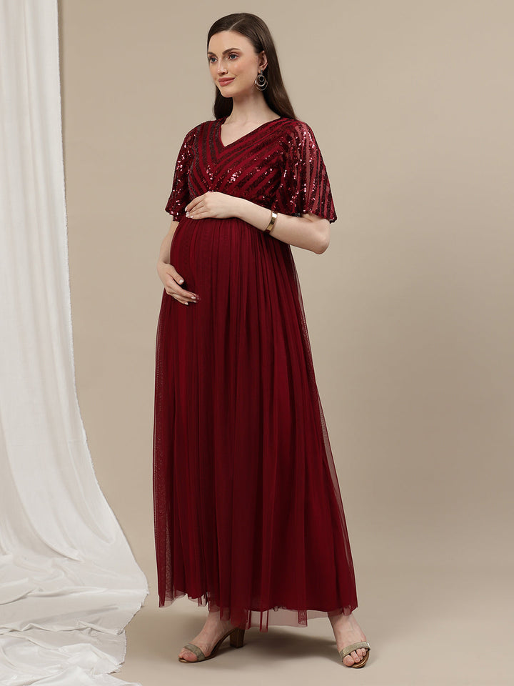 Maternity Party Wear Gown