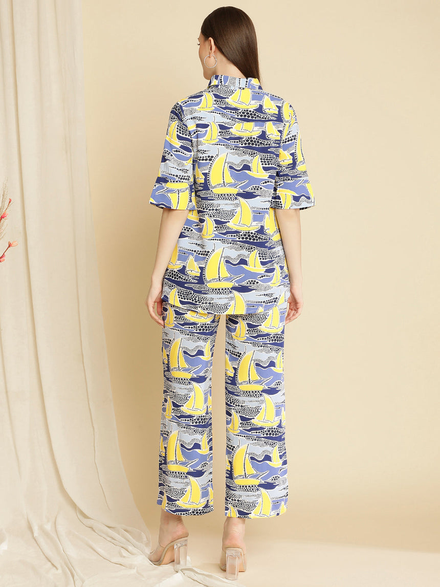 2pc. Maternity Printed Co-Ord Set
