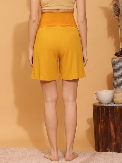 Maternity Shorts with T-shirt Set- Casablanca