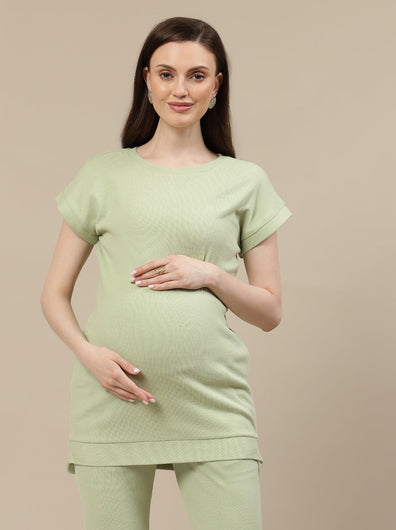 Maternity Ribbed Top