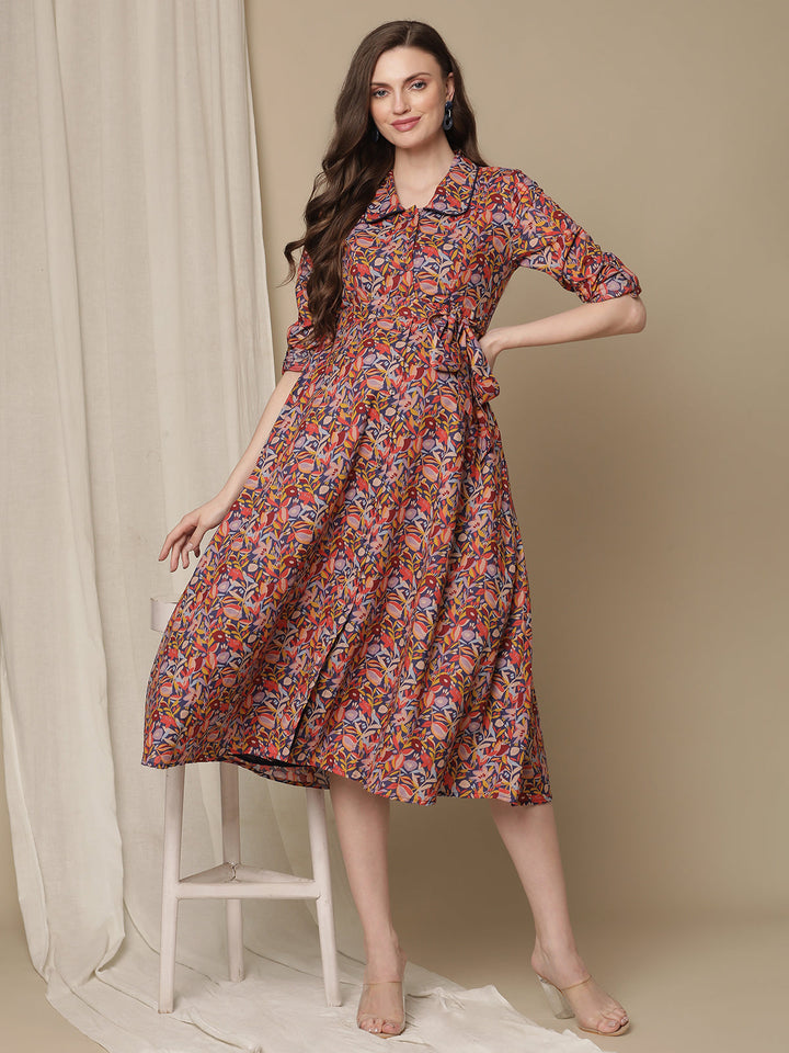 Nursing Shirt Dress