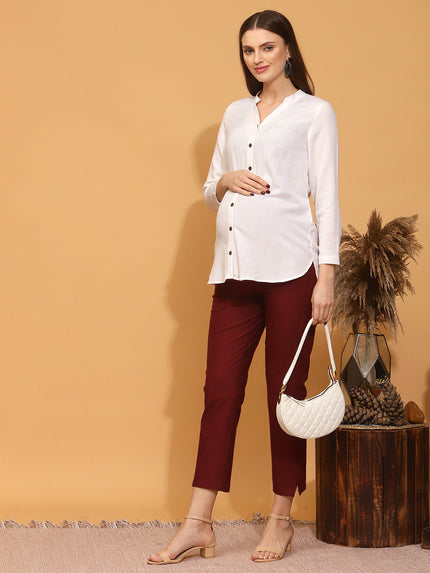 Feeding Premium Linen Shirt