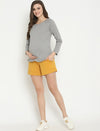 Maternity Cotton Shorts Set
