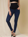 Maternity Stretchy Jeans- Skinny-fit, Blue