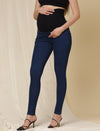 Maternity Stretchy Jeans- Skinny-fit, Blue