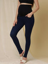 Maternity Stretchy Jeans- Skinny-fit, Dark Blue