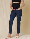 Straight-Leg Maternity Jeans - Blue