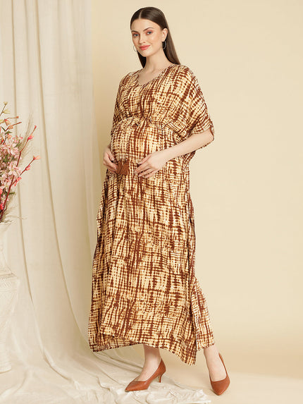 Maternity Tie Dye Kaftan