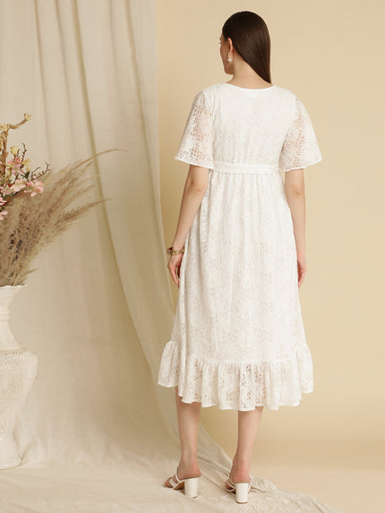Buy Maternity White Lace Dress Buy Maternity White Lace Dress