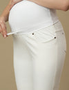 Maternity White Slim Fit Jeans