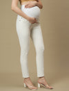 Maternity White Slim Fit Jeans