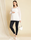 Maternity White Top Blouse