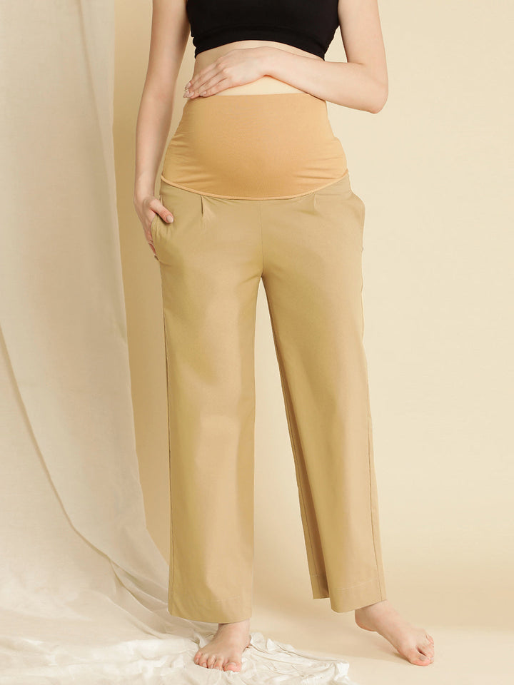 Maternity Wide-leg Formal Pants
