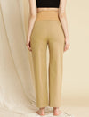 Maternity Beige Formal Pants
