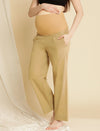 Maternity Beige Formal Pants
