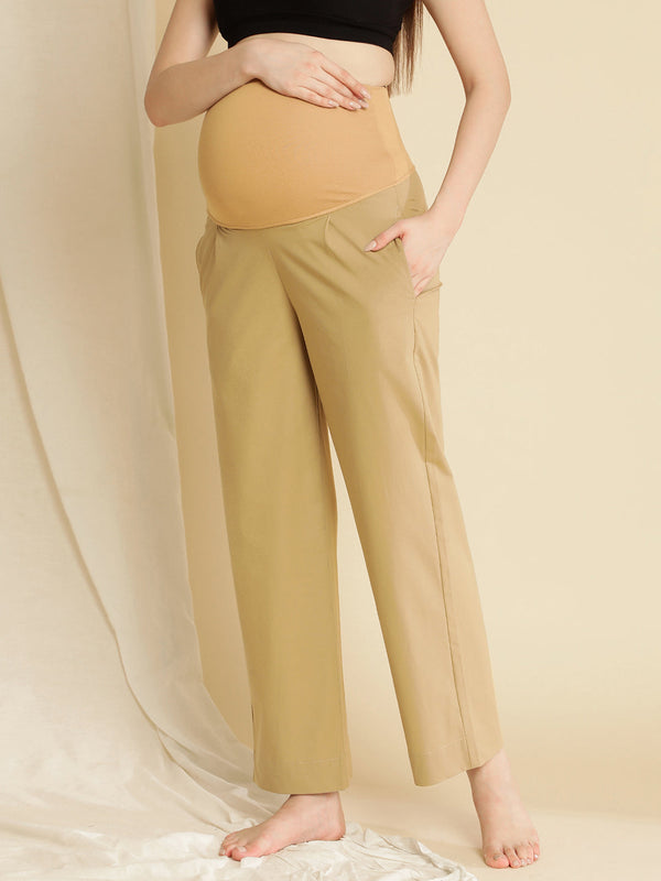 Maternity Wide-leg Formal Pants