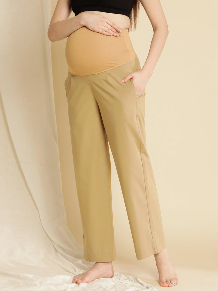 Maternity Wide-leg Formal Pants