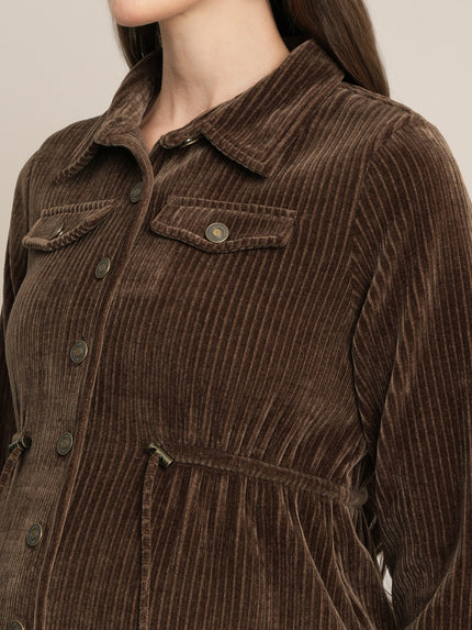 Maternity Winter Corduroy Co-ord Set