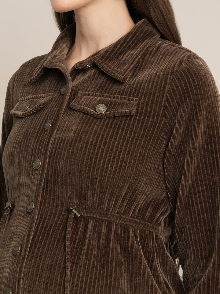 Maternity Winter Corduroy Co-ord Set