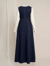 Maternity Winter Denim Dress & Jacket