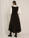 Maternity Winter Dungaree Dress with Top
