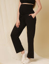 Winter Fleece Maternity Sweatsuits Set- Black